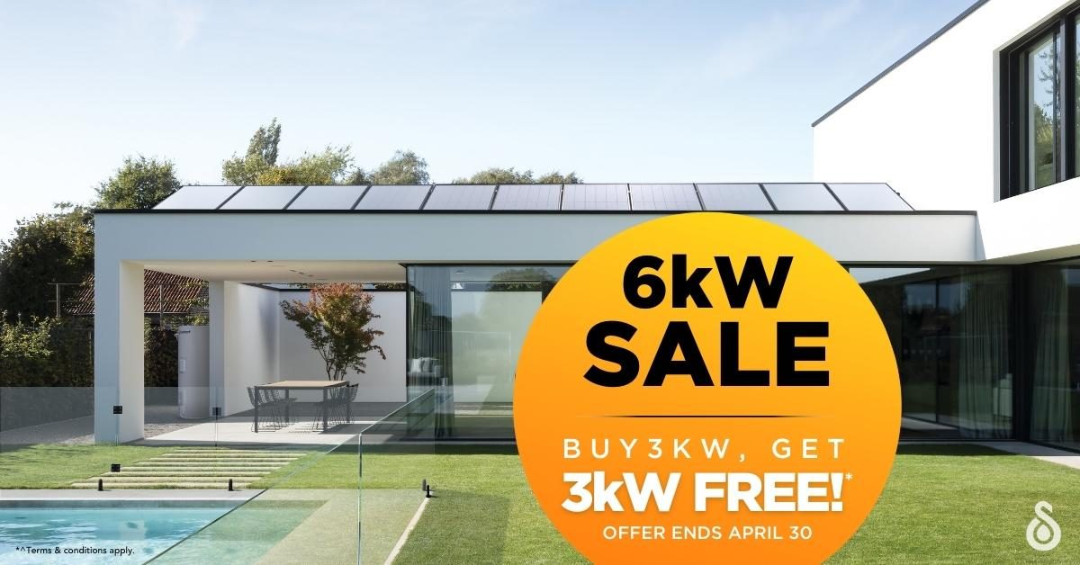 6kw solar power special from Solahart Caboolture